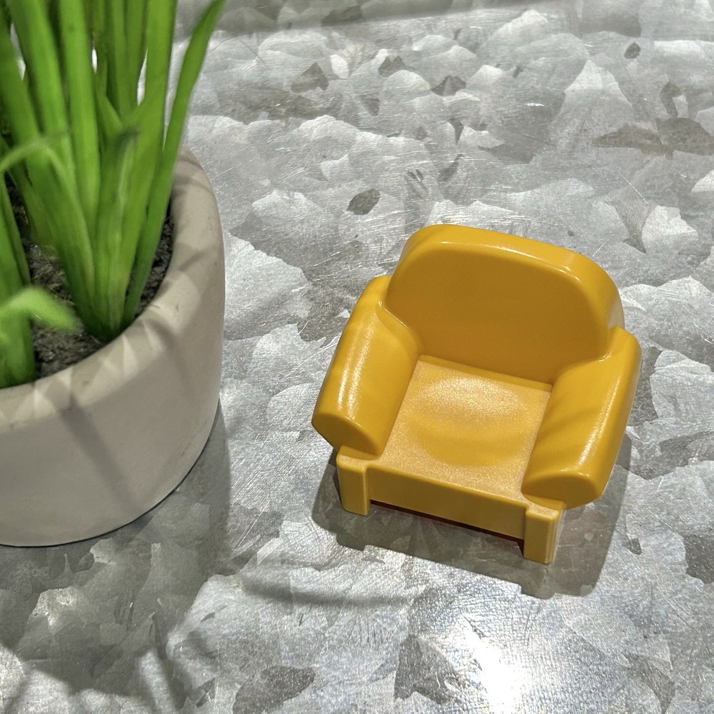Playmobil 123 Building Furniture Yellow Living‎ Room Chair